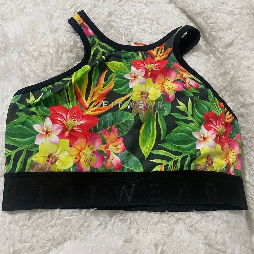 Fitwear Floral Sports Bra